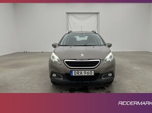 Peugeot 2008 1.2 VTi 82hk Sensorer Farthållare Välservad