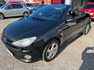 Peugeot 206 CC 1.6 CAB NY BESIKTIGAD 109hk