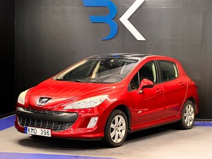 Peugeot 308 5-dörrar 1.6 ENDAST 5806 mil | Panoramatak| 109hk