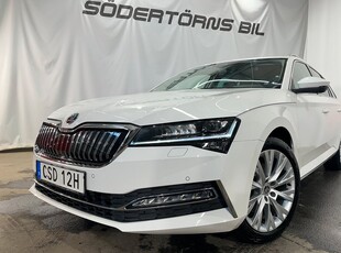 Skoda Superb iV/PLUG-IN/BUSINESS/DRAG/LÄDER/VÄRMARE/MOMSBIL