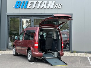 Volkswagen Caddy Kombi 1.6 TDI|Handikappanpassad|Ramp