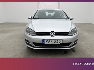 Volkswagen Golf 1.2 TSI 110hk Style Värmare Sensorer Drag