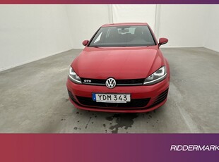 Volkswagen Golf GTD 184hk Pluspkt Dynaudio Sensorer CarPlay