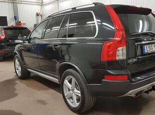 Volvo XC90 D5 AWD R-Design 7-sits*Kamera*Drag *Skinn*Elstol