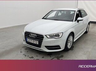 Audi A31.6 TDI Comfort Värmare Sensorer Välservad 2016, Halvkombi