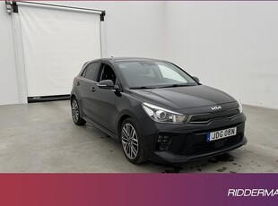 Kia Rio1.0 T-GDI GT-Line Kamera Navi Rattvärm CarPlay 2022, Halvkombi