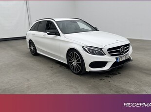 Mercedes C250Benz C 250 T d 4M AMG Night Burm Luft Värm GPS Drag 2015, Kombi