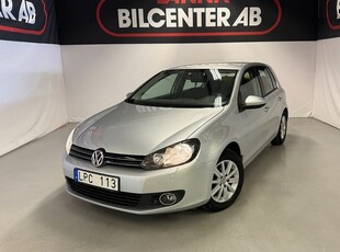 Volkswagen Golf1.6 Multifuel 1 ägare M-värmare Ny bes SoV 2011, Halvkombi