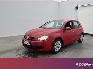 Volkswagen Golf1.6 TDI Värmare Farthållare 0,38L Mil 2012, Halvkombi