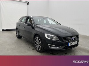 Volvo V60D5 Plug-in AWD Summum VOC Värmare Navi BLIS 2017, Kombi