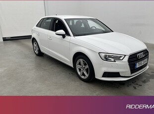 Audi A3Sportback 35 TFSI Proline Sensorer Adapt-fart 2020, Halvkombi