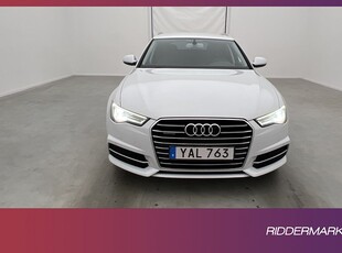 Audi A6 2.0 TDI Q 190hk S-Line Värmare Skinn/Alcantara Drag