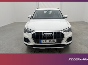 Audi Q3 35 TFSI 150hk Proline Cockpit Sensorer MOMS