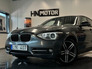 BMW 118 d 5-dörrars Sport line |Xenon|P-Sensorer|Lågskatt|