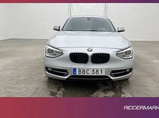 BMW 118 d Sport line Sensorer Keyless Välservad 0,41l/mil