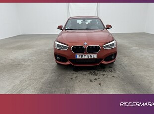 BMW 118 i 136hk M Sport Skinn Sensorer Välservad Låg-skatt