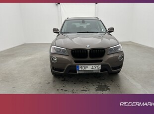 BMW X3 xDrive20d 184hk Skinn Dragkrok Välservad 0,53l/Mil