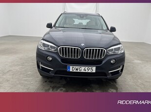 BMW X5 xDrive40e 313hk Navi Sensorer Skinn Elstolar Keyless