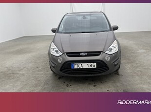 Ford S-Max TDCi 140hk Business 7-sit Pano Skinn Drag Välserv