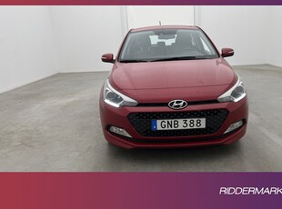 Hyundai i20 1.4 101hk Premium Sensorer Rattvärme Välservad