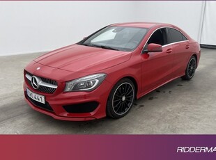 Mercedes CLA220Benz CLA 220 Coupé AMG Kamera Navi Halvskinn Elstol 2015, Sportkupé