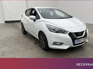 Nissan Micra1.0 IGT Värmare CarPlay Halvskinn Drag 2019, Halvkombi