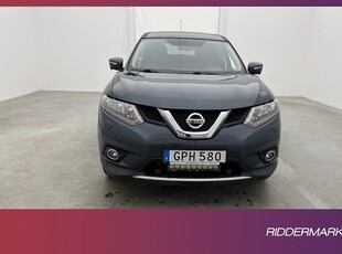 Nissan X-Trail 4x4 130hk Två-Brukare Värmare 360° Navi Drag