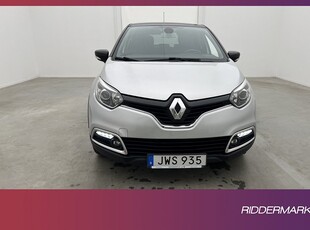 Renault Captur 0.9 TCe 90hk Energy Navi Sensorer Keyless