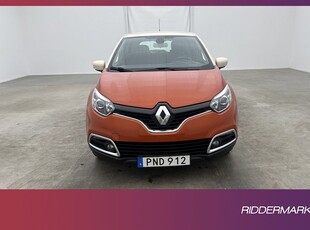 Renault Captur 0.9 TCe 90hk Sensorer GPS Välservad Låg-skatt