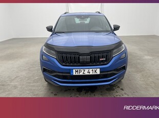 Skoda Kodiaq RS 4x4 240hk 7-sits Cockpit Canton Kamera Drag