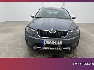 Skoda Octavia Scout 4x4 184hk Business Värm Kamera Navi Drag