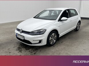 Volkswagen e-GolfStyle Navi Sensorer CarPlay Adp-Fart 2019, Halvkombi