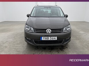 Volkswagen Sharan TDI 4M 150hk 7-sits Pano El-dörr Värm Drag