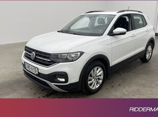 Volkswagen T-Cross1.0 TSI Komfort Sensorer BT Välserv 2019, Halvkombi