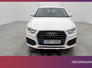 Audi Q3 2.0 TDI Quattro 150hk Proline Edition Sensorer Drag