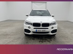 BMW X5 xDrive30d 258hk M Sport H/K 360° Navi Skinn Rattvärme