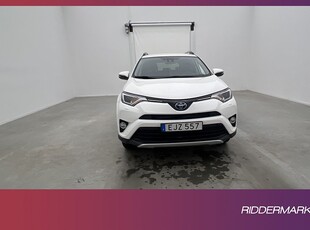 Toyota RAV4 Hybrid AWD 197hk Active Värmare Kamera Navi Drag