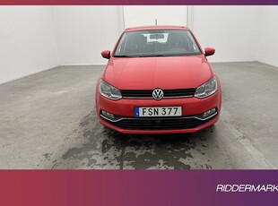 Volkswagen Polo 5-dörrar 1.2 TSI 90hk Låg-skatt 0,47l/Mil