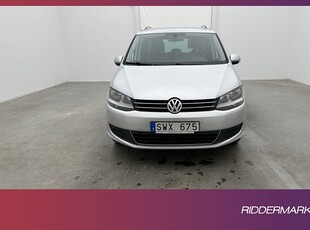 Volkswagen Sharan 2.0 TDI 140hk 7-Sits El-Dörrar Kamera