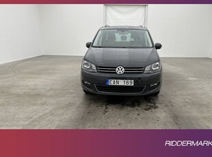 Volkswagen Sharan TSI 150hk Premium 7-Sits Pano Kamera Drag