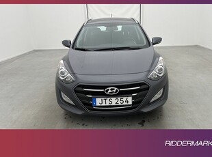 Hyundai i30 Kombi 1.6 CRDi 110hk Sensorer Rattvärme Drag