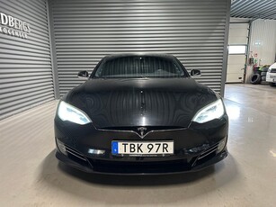 Tesla Model S 100D AWD Panorama Navi Luftfjädring V-hjul