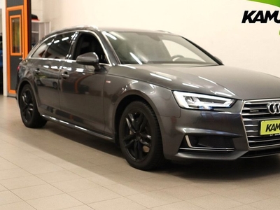 Audi A4Quattro 2.0 TDI S-line Cockpit Skinn Navi Drag D-Värme 2018, Kombi