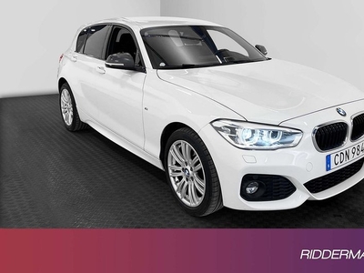 BMW 135i118 d xDrive M Sport Sensorer Alcantara 0,38l mil 2017, Halvkombi