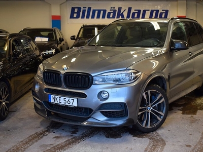 BMW X5M50d M-Sport VÄRM DRAG H K HuD PANO KAMERA SKINN 2015, SUV