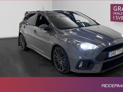 Ford FocusRS 4WD Skalstolar Navi Kamera Carplay 2016, Halvkombi