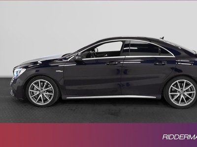 Mercedes CLA45 AMGBenz AMG CLA 45 4MATIC Coupé B-kamera CarPlay 2016, Sportkupé