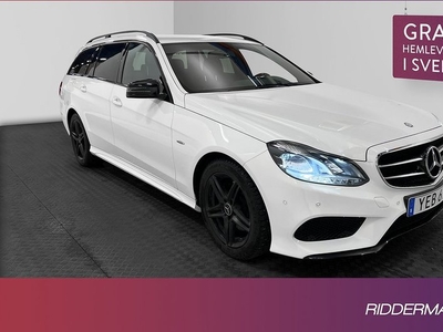 Mercedes E220Benz E 220 T 9G AMG Skinn Alcantara Drag Eu6 2016, Kombi