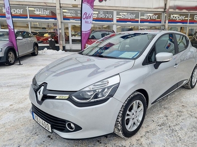 Renault Clio0.9 TCe, 3 brukare, NAV, Kamkedja Euro 6 2016, Halvkombi