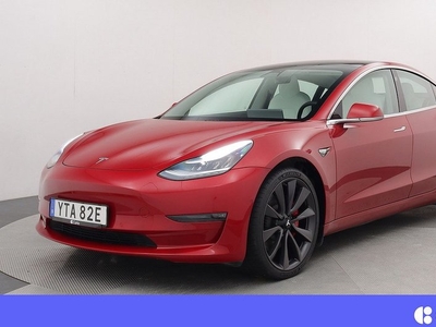 Tesla Model 3Performance AWD Autopilot Pano V-hjul 2020, Halvkombi